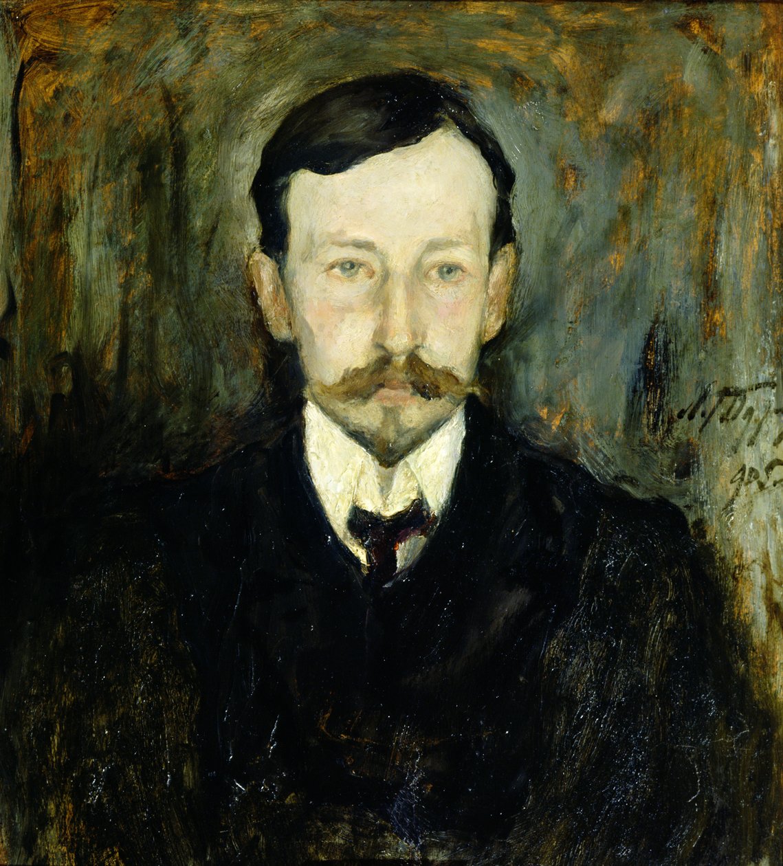 Portret Iwana Bunina, 1905 autorstwa Leonard Viktorovich Turzhansky