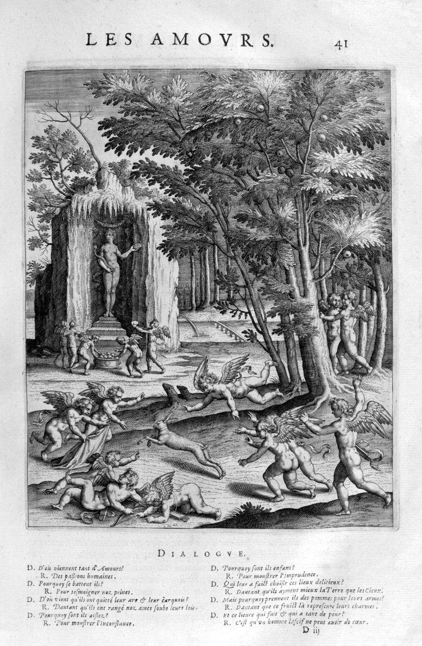 miłość, 1615 autorstwa Leonard Gaultier