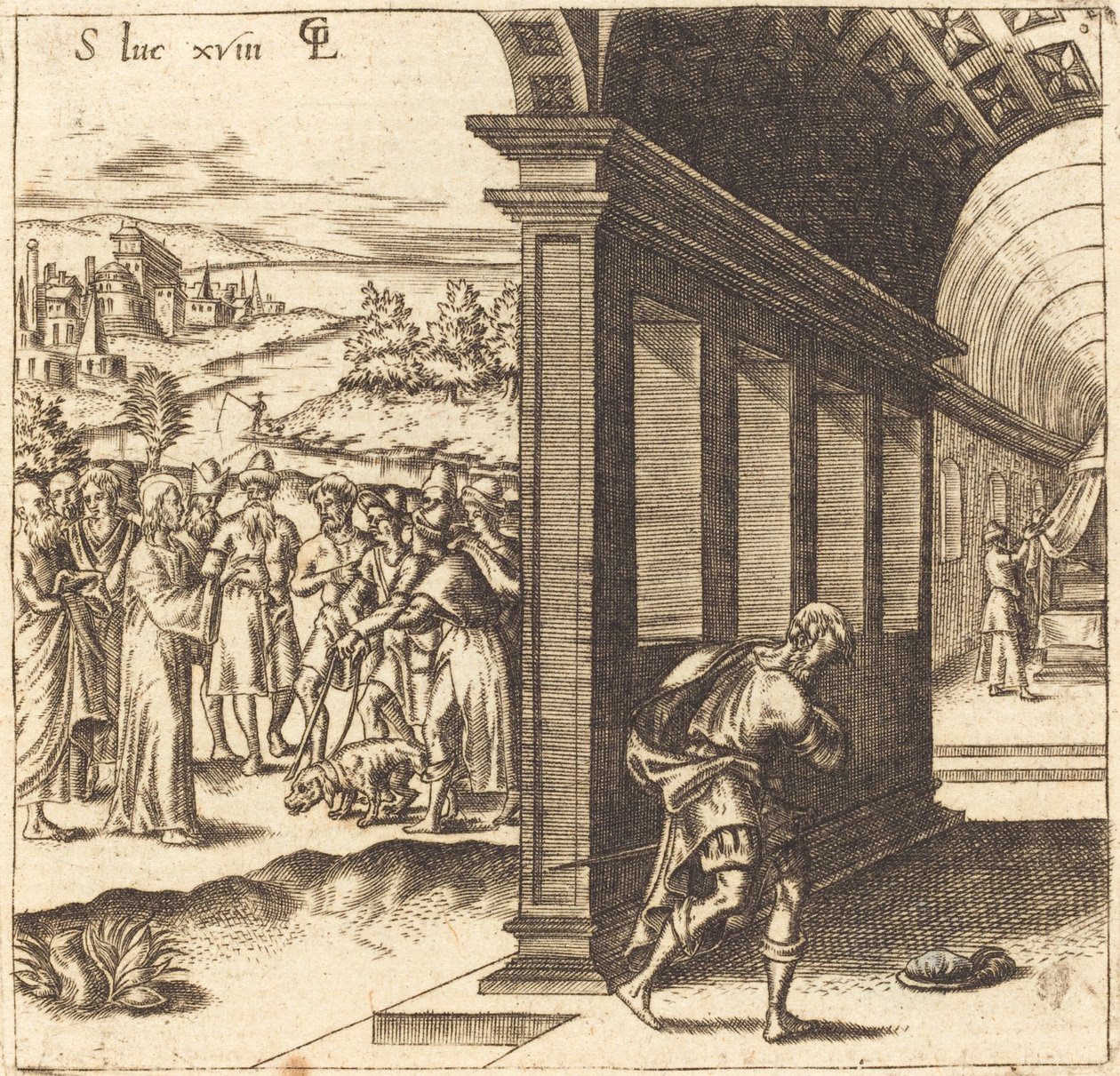 Chrystus Nauczyciel autorstwa Leonard Gaultier