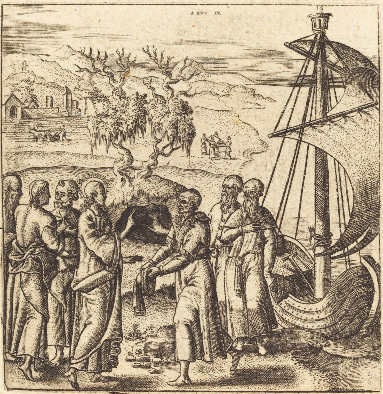 Chrystus Nauczyciel autorstwa Leonard Gaultier