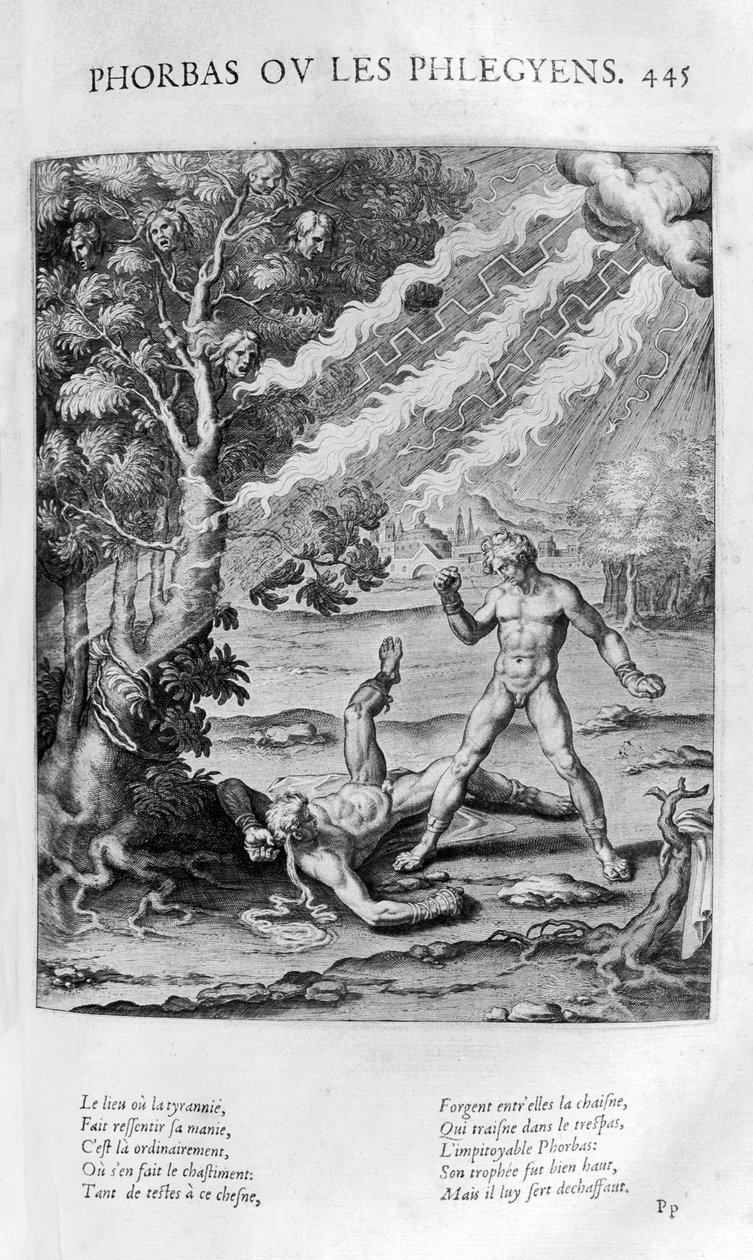 Phorbas zabity przez Apollo autorstwa Leonard Gaultier