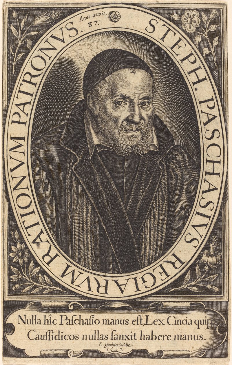 Stefan Paschinus autorstwa Leonard Gaultier