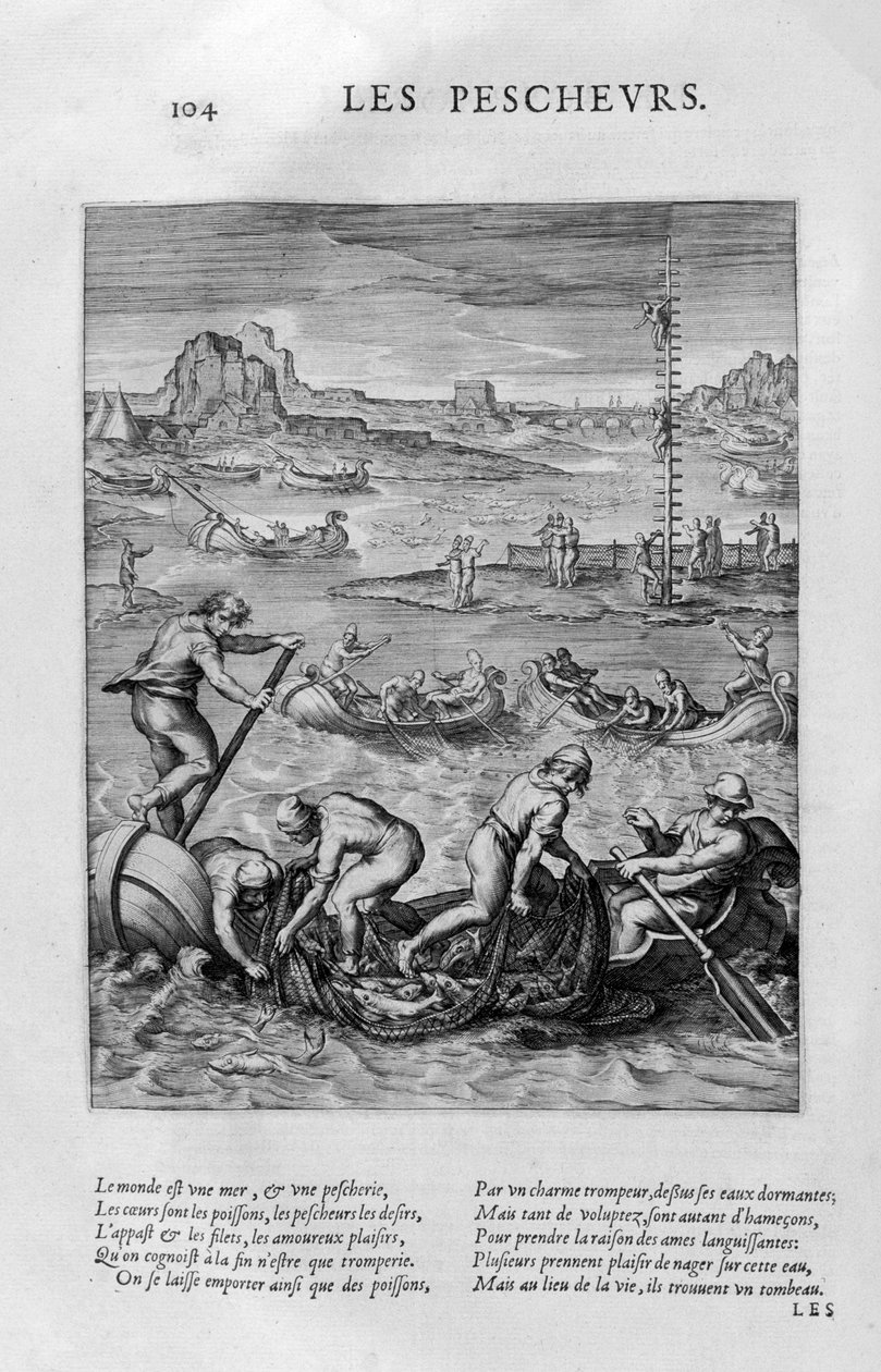 Rybak, 1615 autorstwa Leonard Gaultier