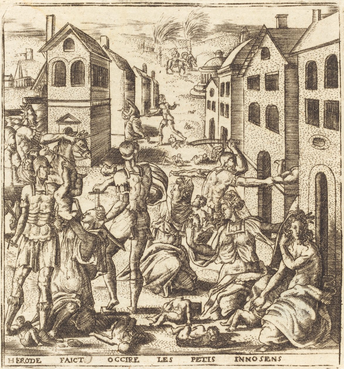 Masakra Niewinnych autorstwa Leonard Gaultier