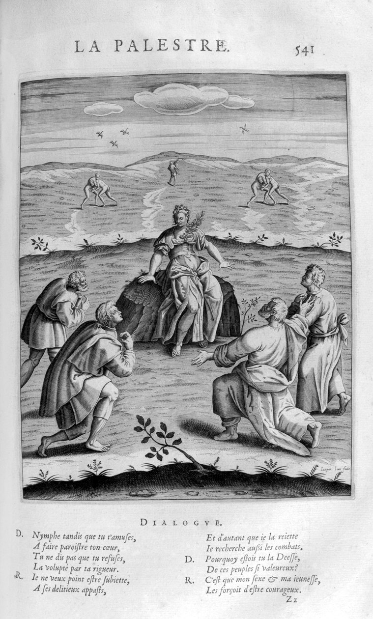 Palestre, 1615 autorstwa Leonard Gaultier