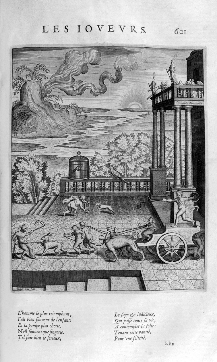 Gracze, 1615. autorstwa Leonard Gaultier