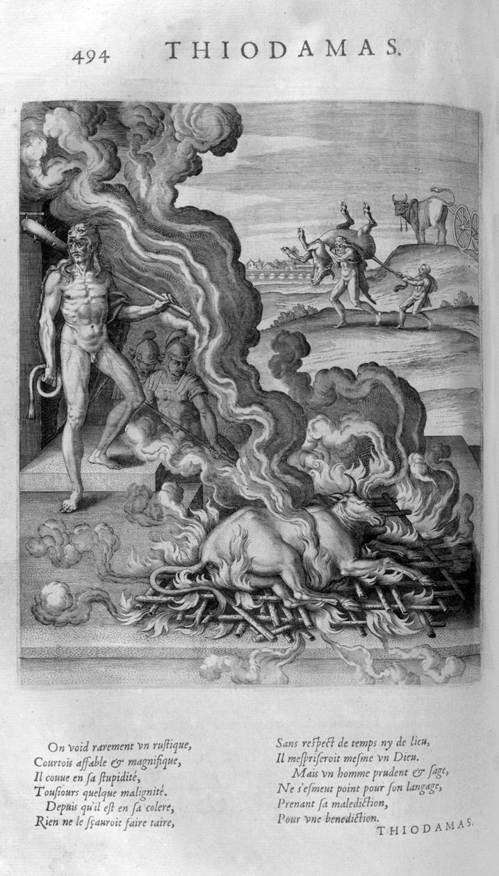 Teodamy, 1615 r autorstwa Leonard Gaultier
