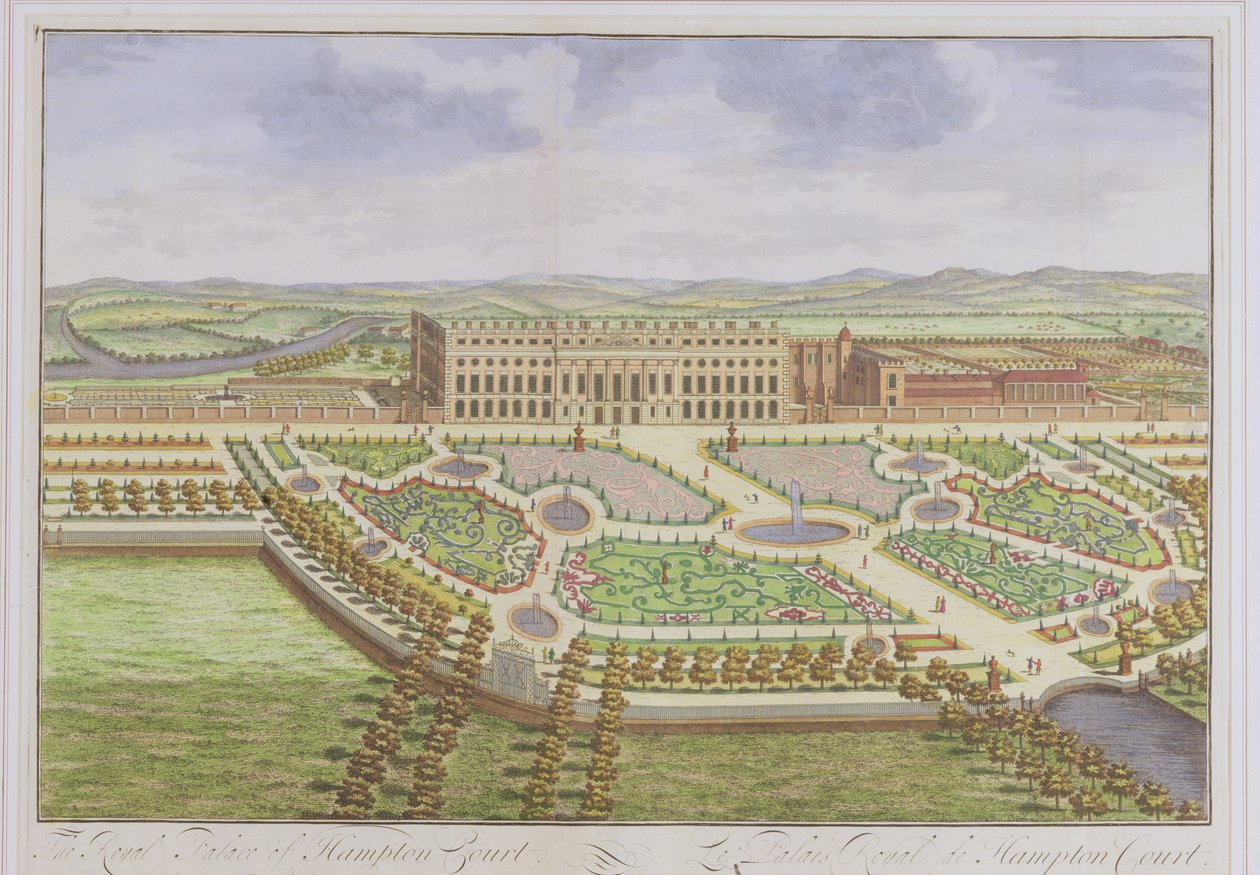 Pałac Królewski w Hampton Court, z 