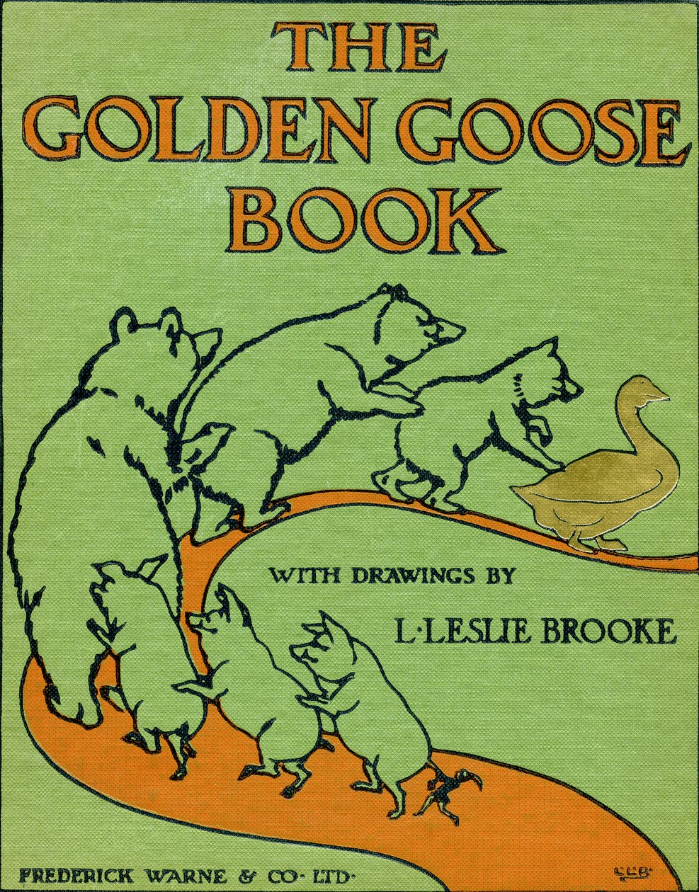 Księga Złotej Gęsi autorstwa Leonard Leslie Brooke