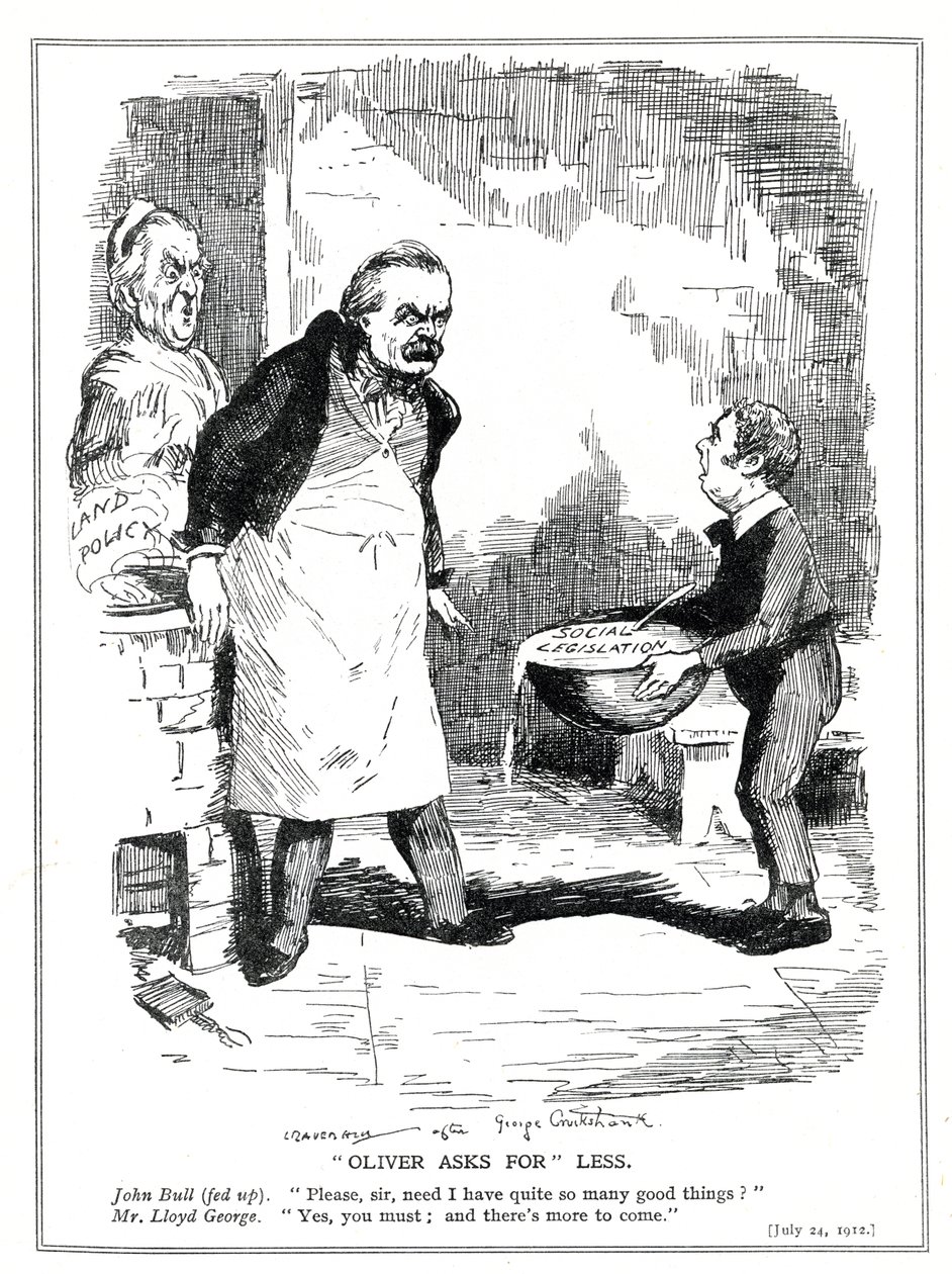 John Bull skarży się Lloydowi George