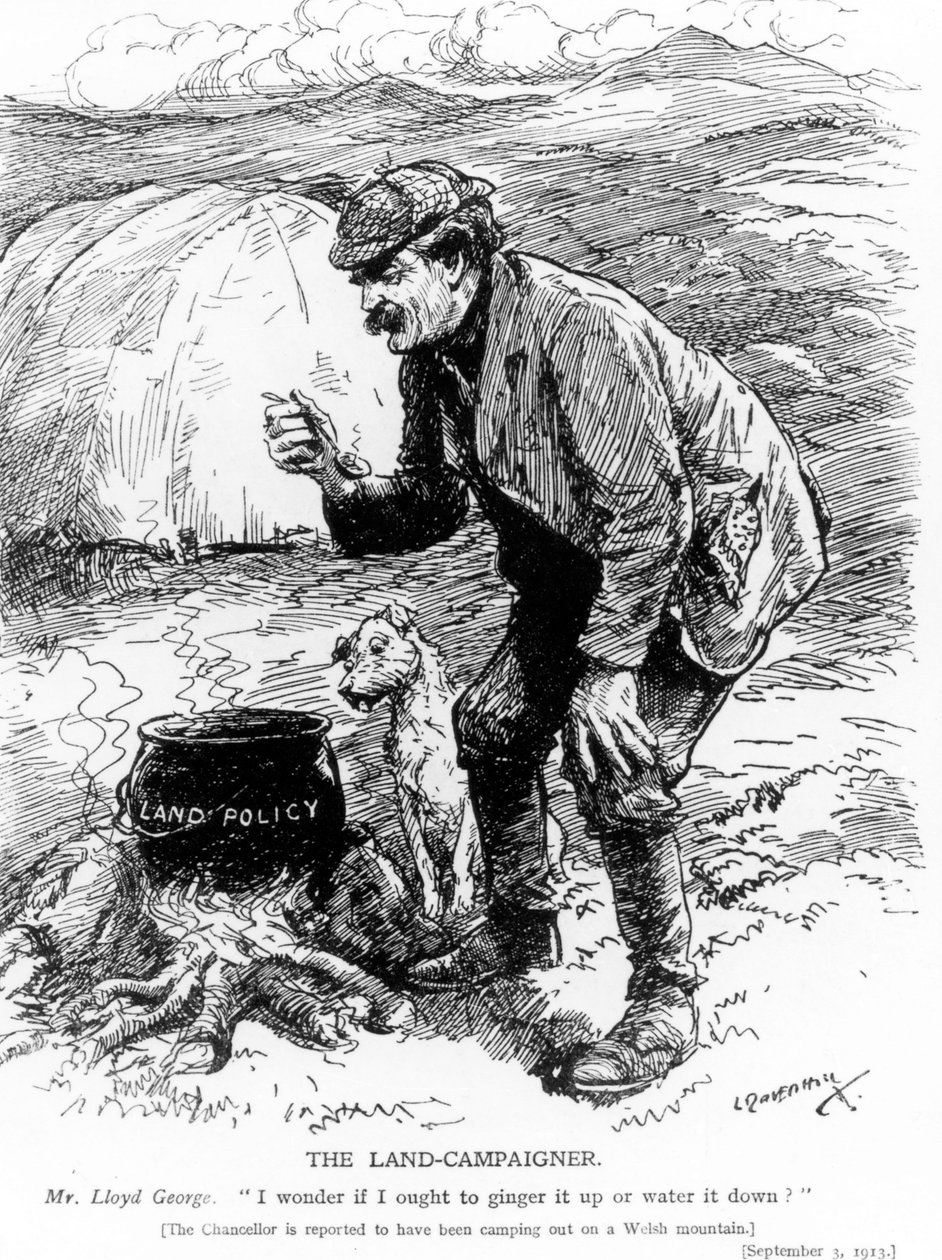 Kampania naziemna, 1913 autorstwa Leonard Raven Hill