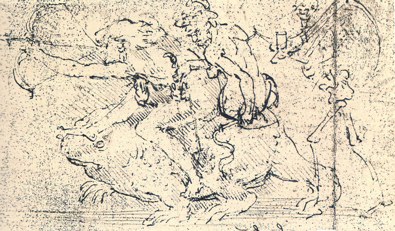 Złe myślenie to zazdrość lub niewdzięczność autorstwa Leonardo da Vinci