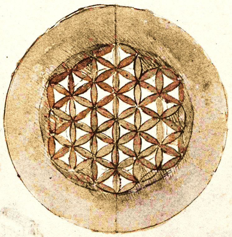 Wycięcie w folio Codex Atlanticus 309v autorstwa Leonardo da Vinci