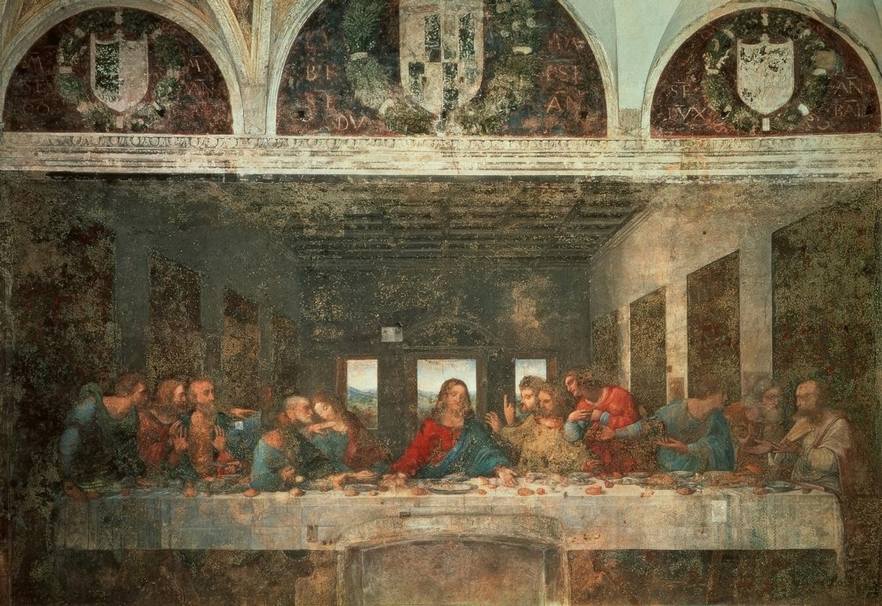 Wieczerza Pańska autorstwa Leonardo da Vinci