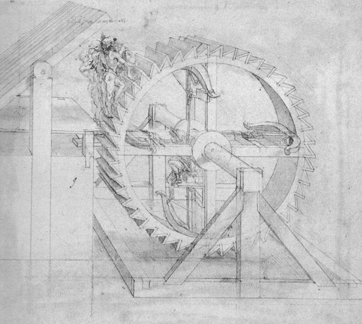 Bieg autorstwa Leonardo da Vinci