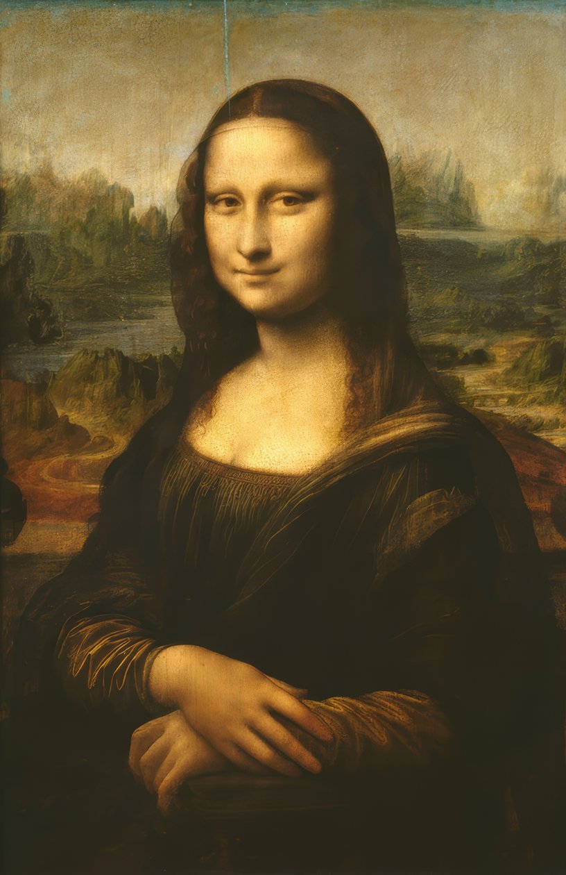 Mona Lisa (Mona Lisa) autorstwa Leonardo da Vinci