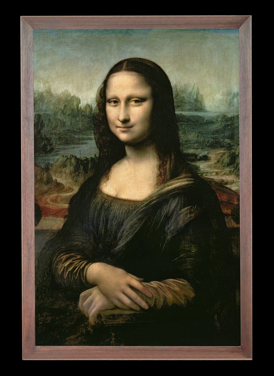 Mona Lisa, ok.1503-6 autorstwa Leonardo da Vinci
