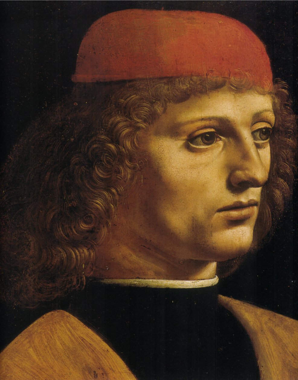 Portret muzyka autorstwa Leonardo da Vinci