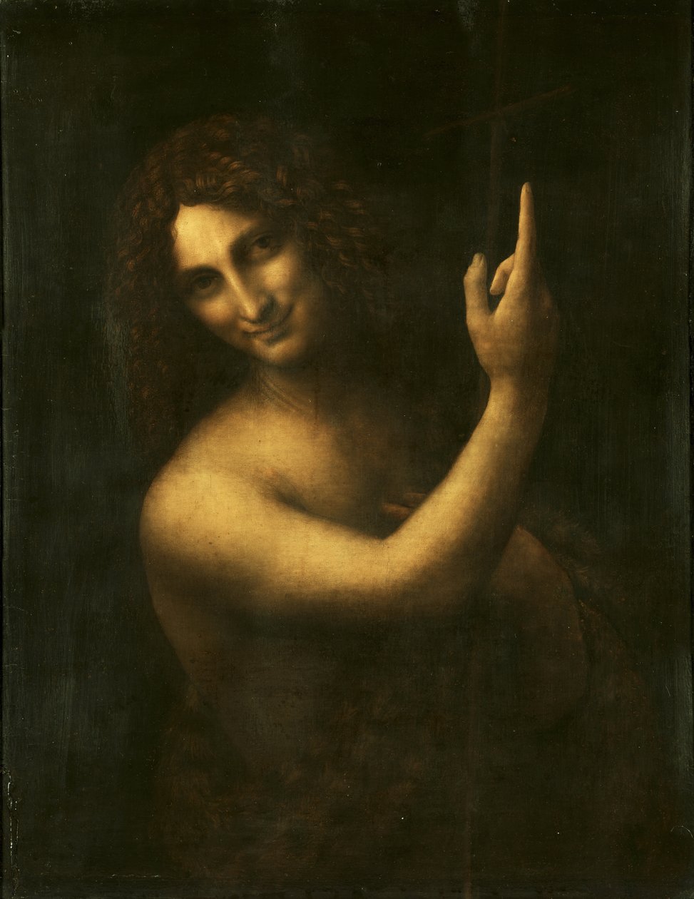 Św. Jan Chrzciciel autorstwa Leonardo da Vinci