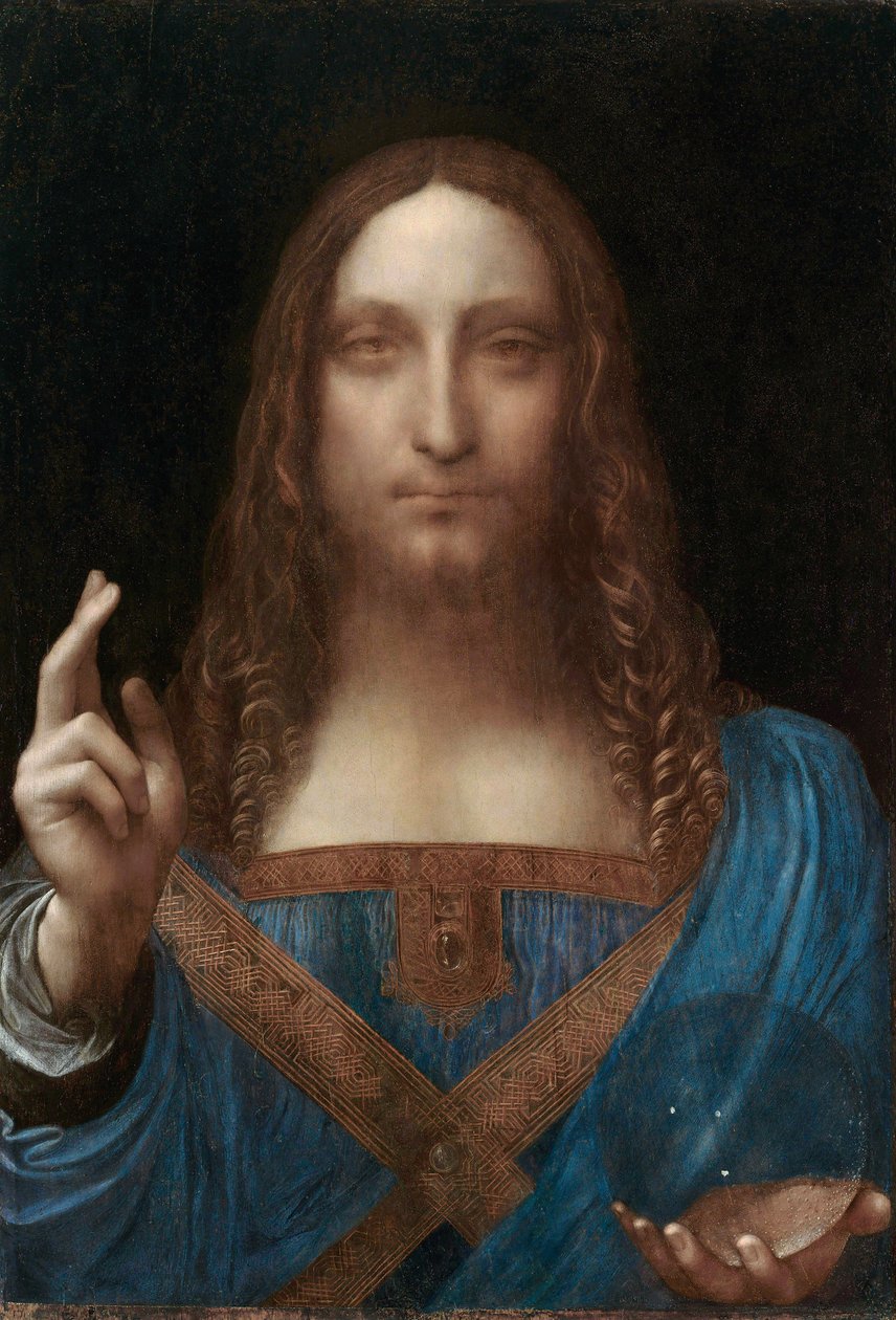Salvator Mundi autorstwa Leonardo da Vinci