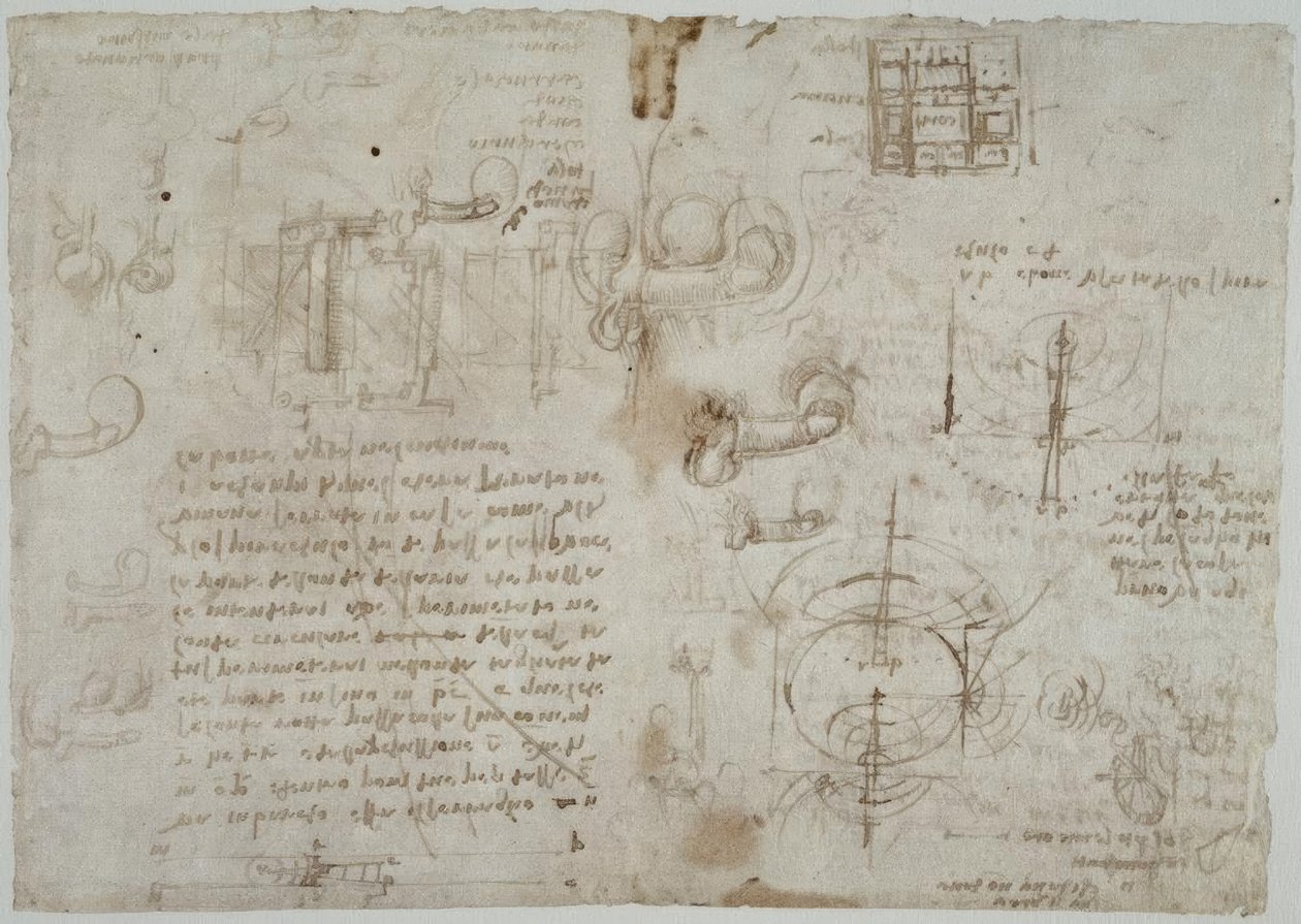 Badania nad ruchem falowym wody, ... autorstwa Leonardo da Vinci