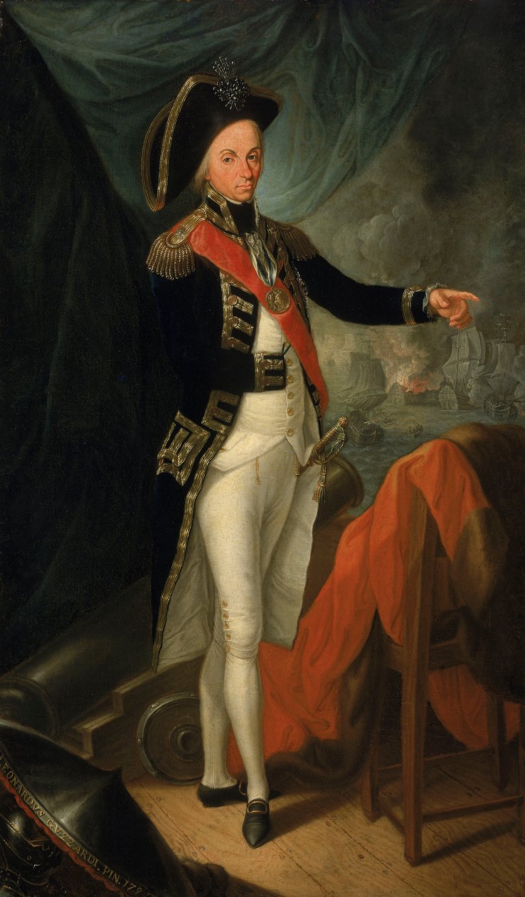 Kontradmirał Horatio Nelson autorstwa Leonardo Guzzardi