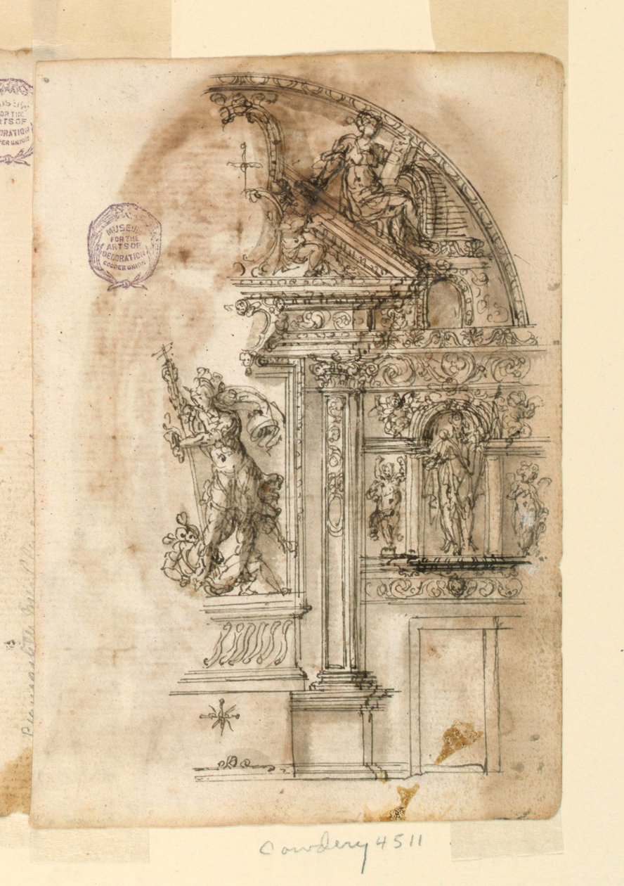 Projekt Ołtarza autorstwa Leonardo Scaglia