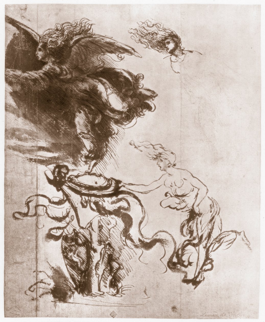 Alegoria Fortuny, c1483 autorstwa Leonardo da Vinci