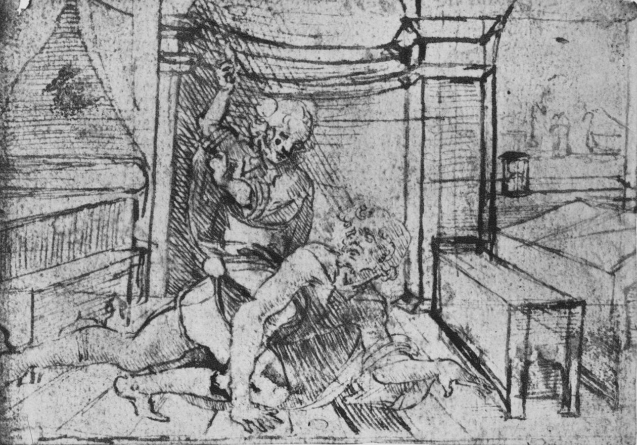 Arystoteles i Phyllis, ok. 1480 1945 r autorstwa Leonardo da Vinci