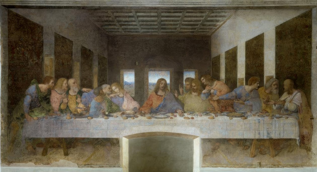 Wieczerza Pańska autorstwa Leonardo da Vinci
