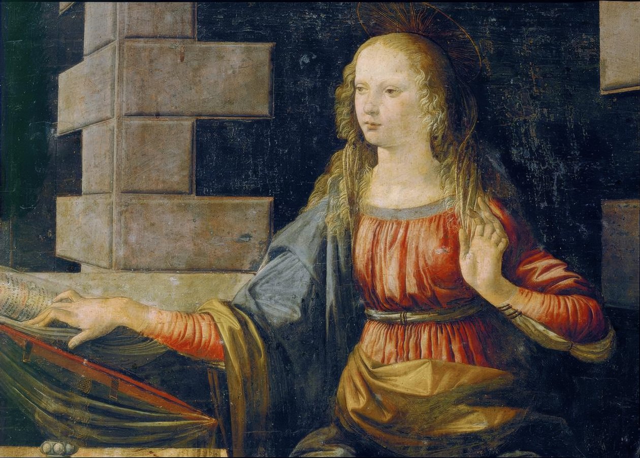 Zwiastowanie autorstwa Leonardo da Vinci