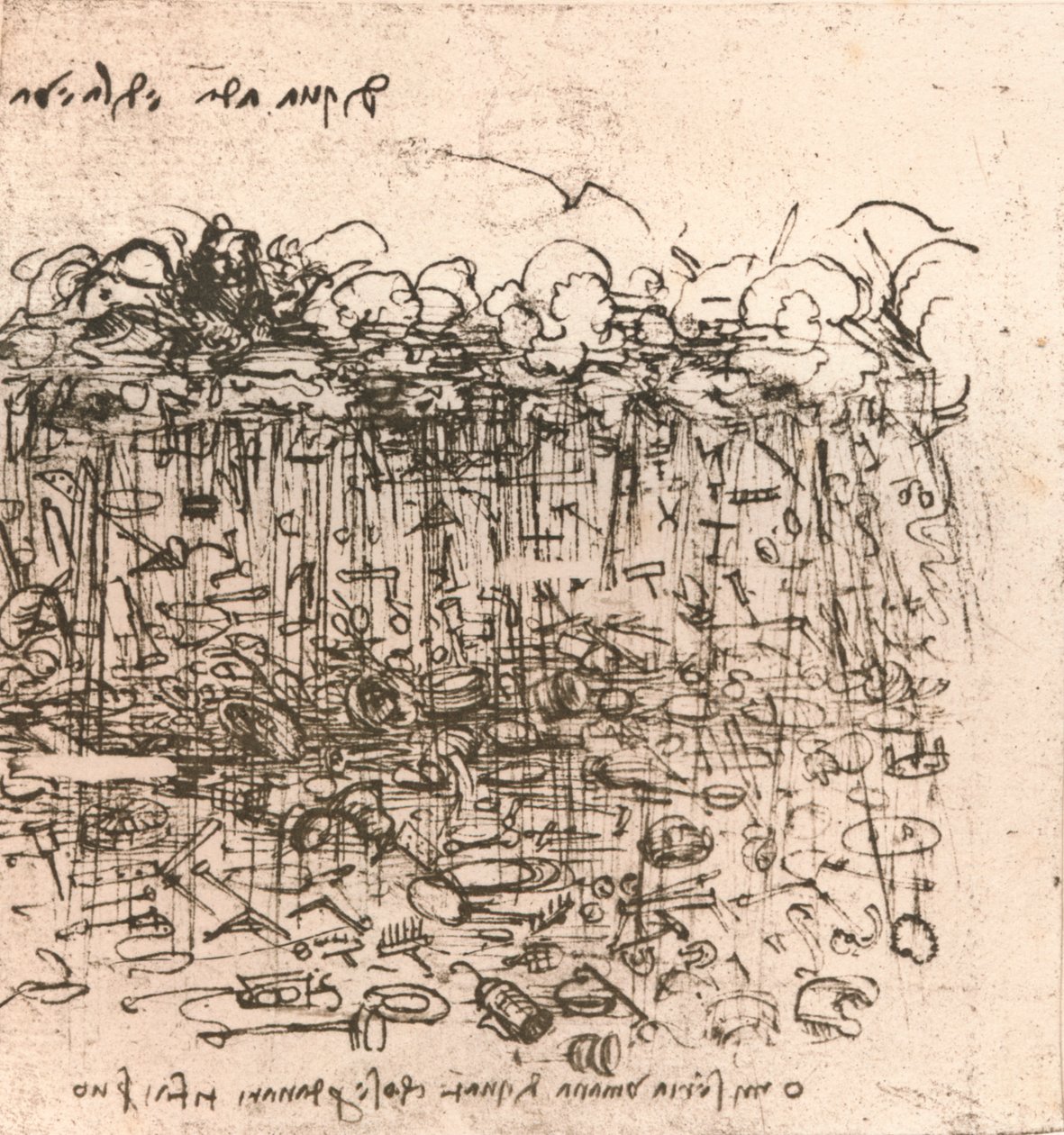 Reprezentacja symboliczna, c1472-c1519 1883 autorstwa Leonardo da Vinci