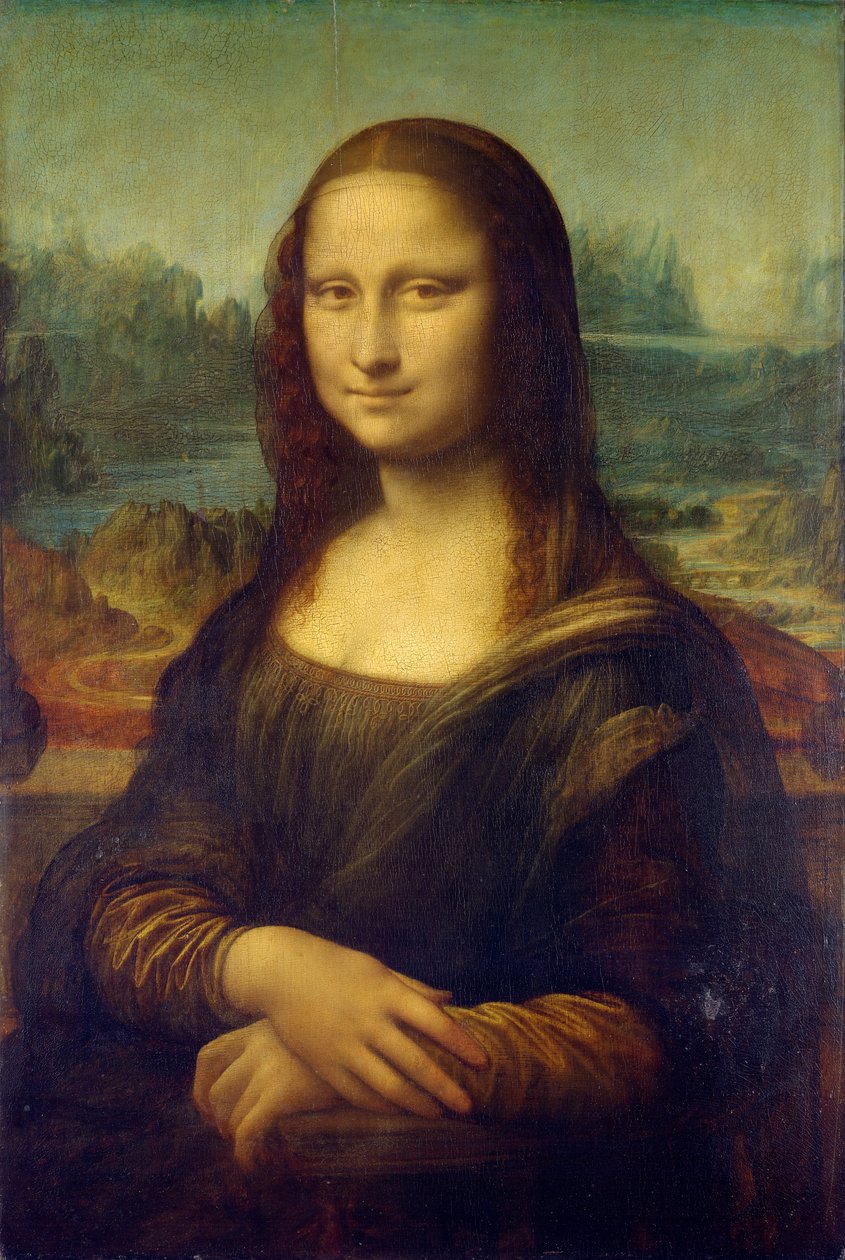 Niemiecki:  Mona Lisa Mona Lisa autorstwa Leonardo da Vinci