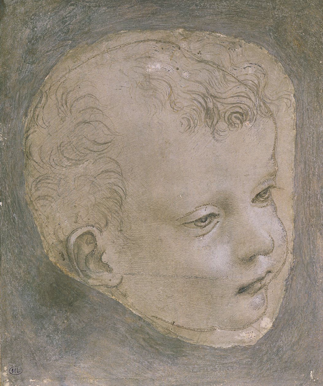 Głowa dziecka autorstwa Leonardo da Vinci