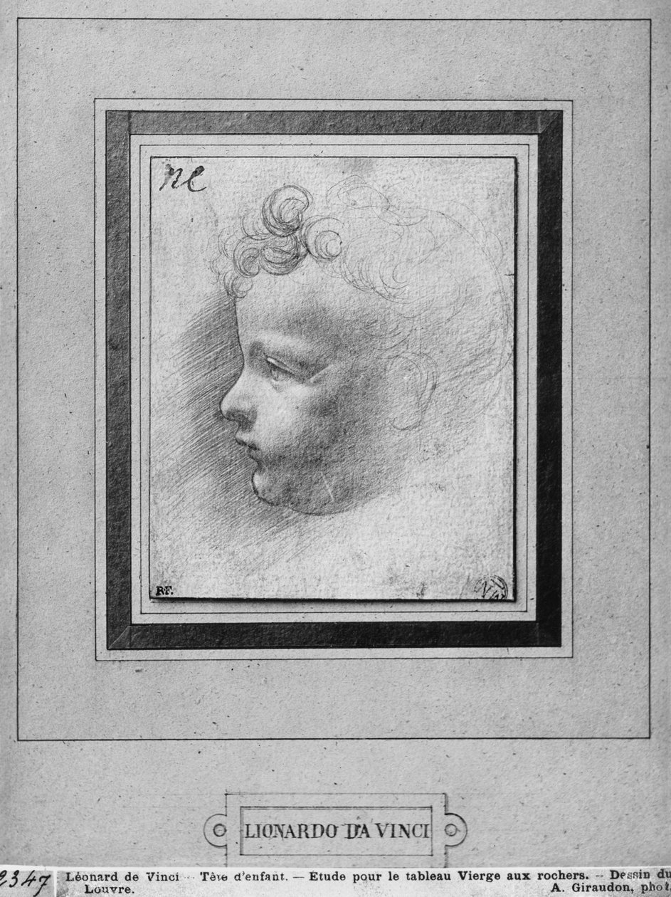 Głowa dziecka autorstwa Leonardo da Vinci