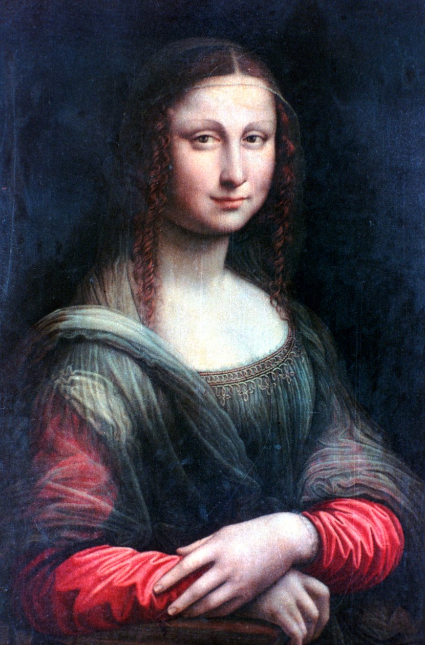 Mona Lisa, ok. 1500 autorstwa Leonardo da Vinci