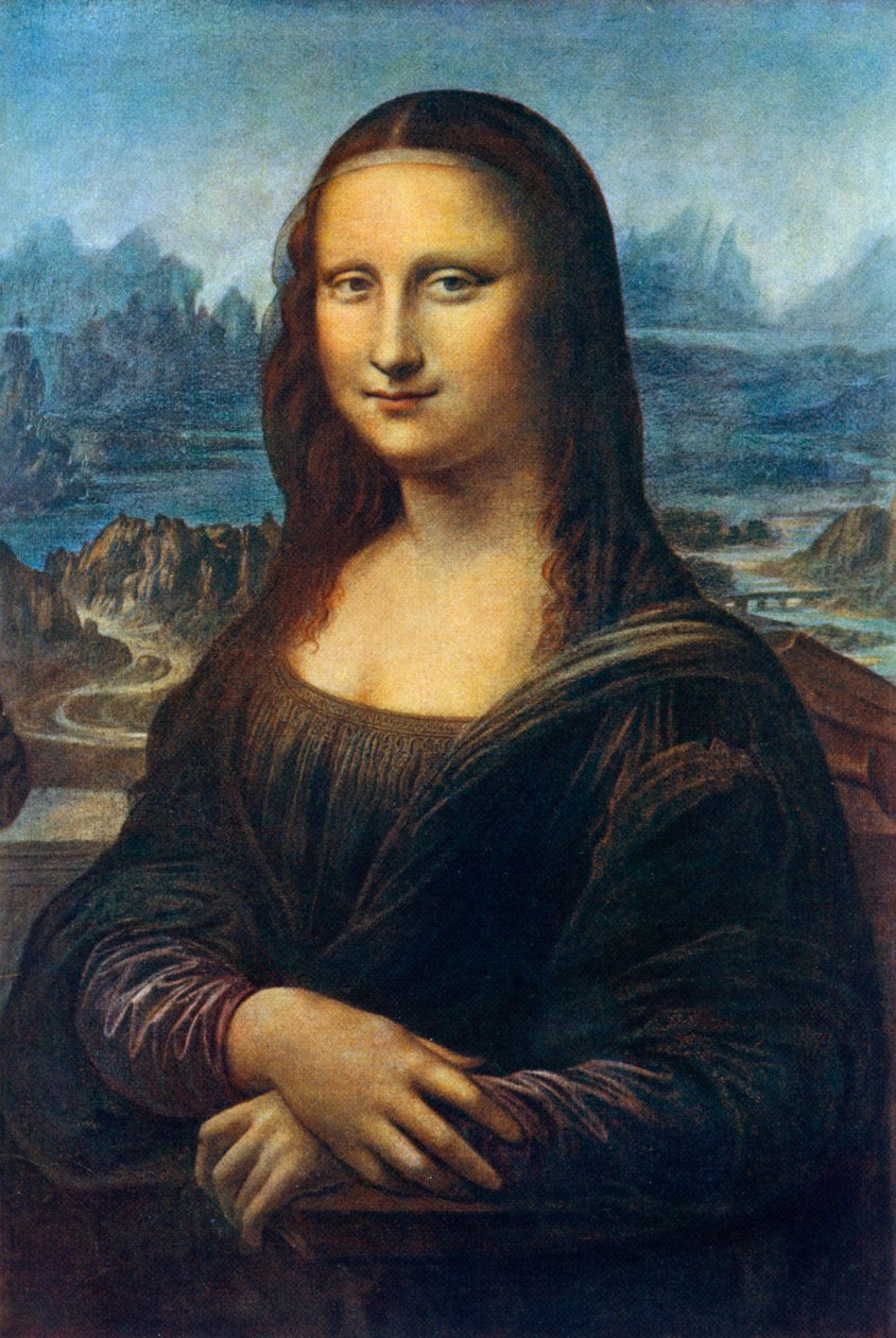 Mona Lisa, ok. 1505, 1912. autorstwa Leonardo da Vinci