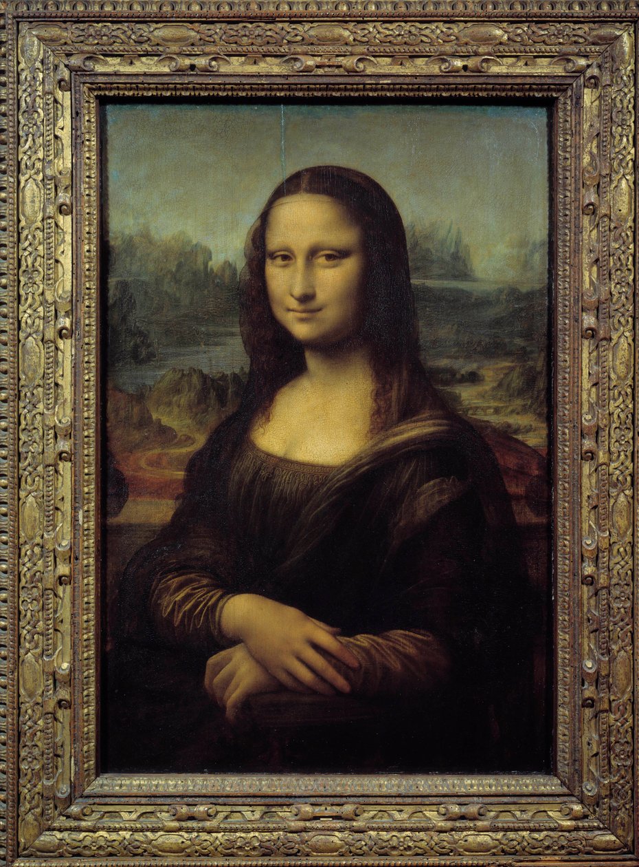 Portret Mony Lisy (La Gioconda) autorstwa Leonardo da Vinci