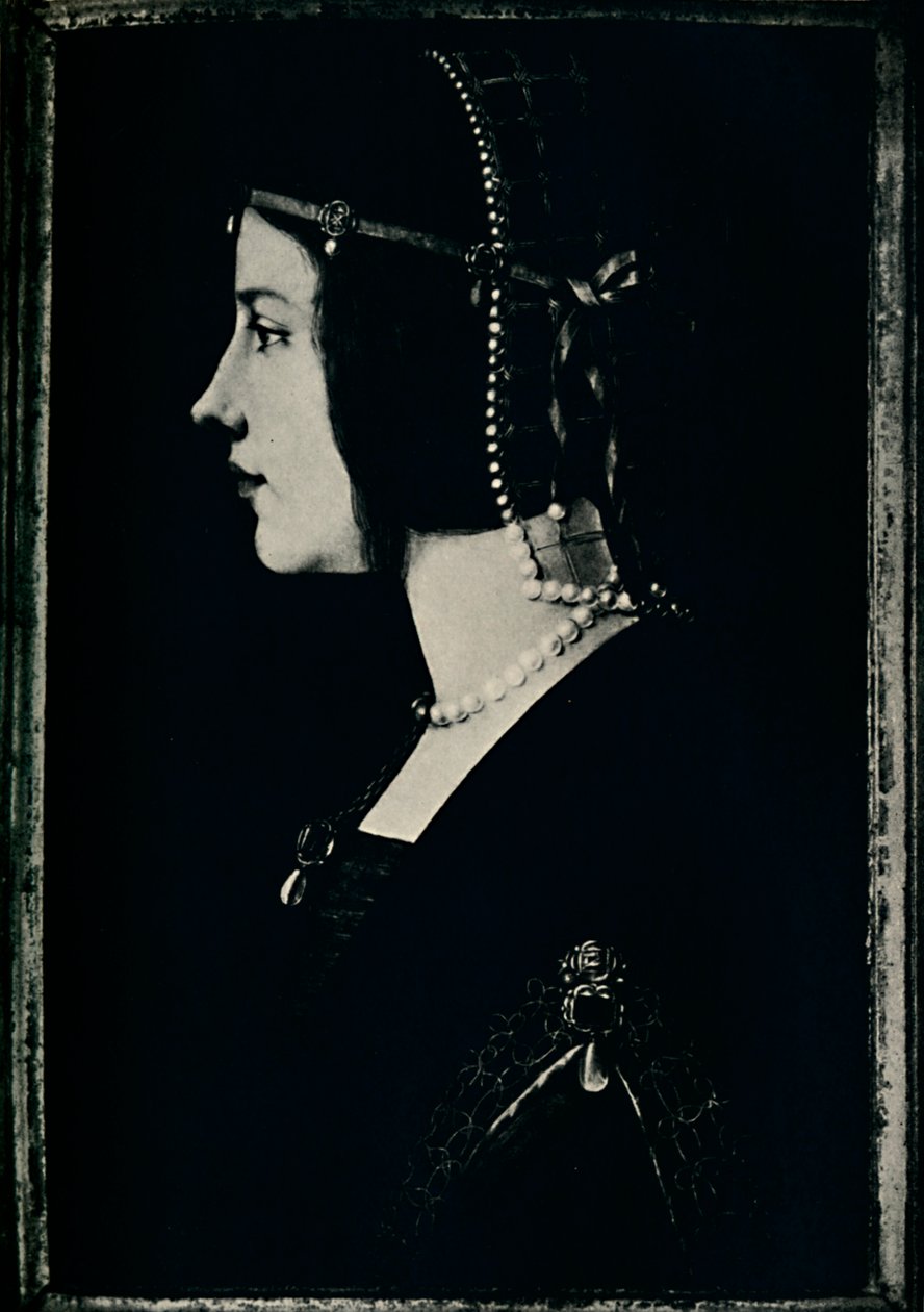 Portret młodej księżniczki, 1928 autorstwa Leonardo da Vinci