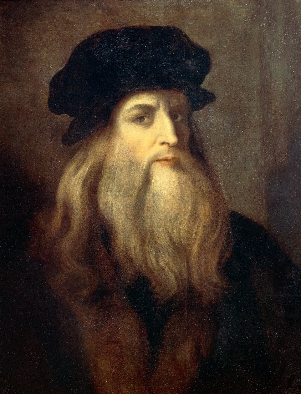 Domniemany autoportret (portret Lukana de Vinci) - tempera na panelu autorstwa Leonardo da Vinci
