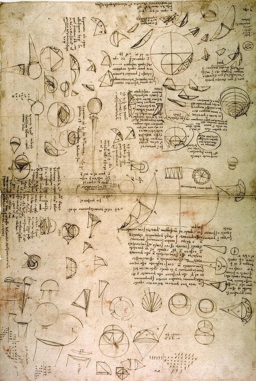 Kwadratura koła autorstwa Leonardo da Vinci