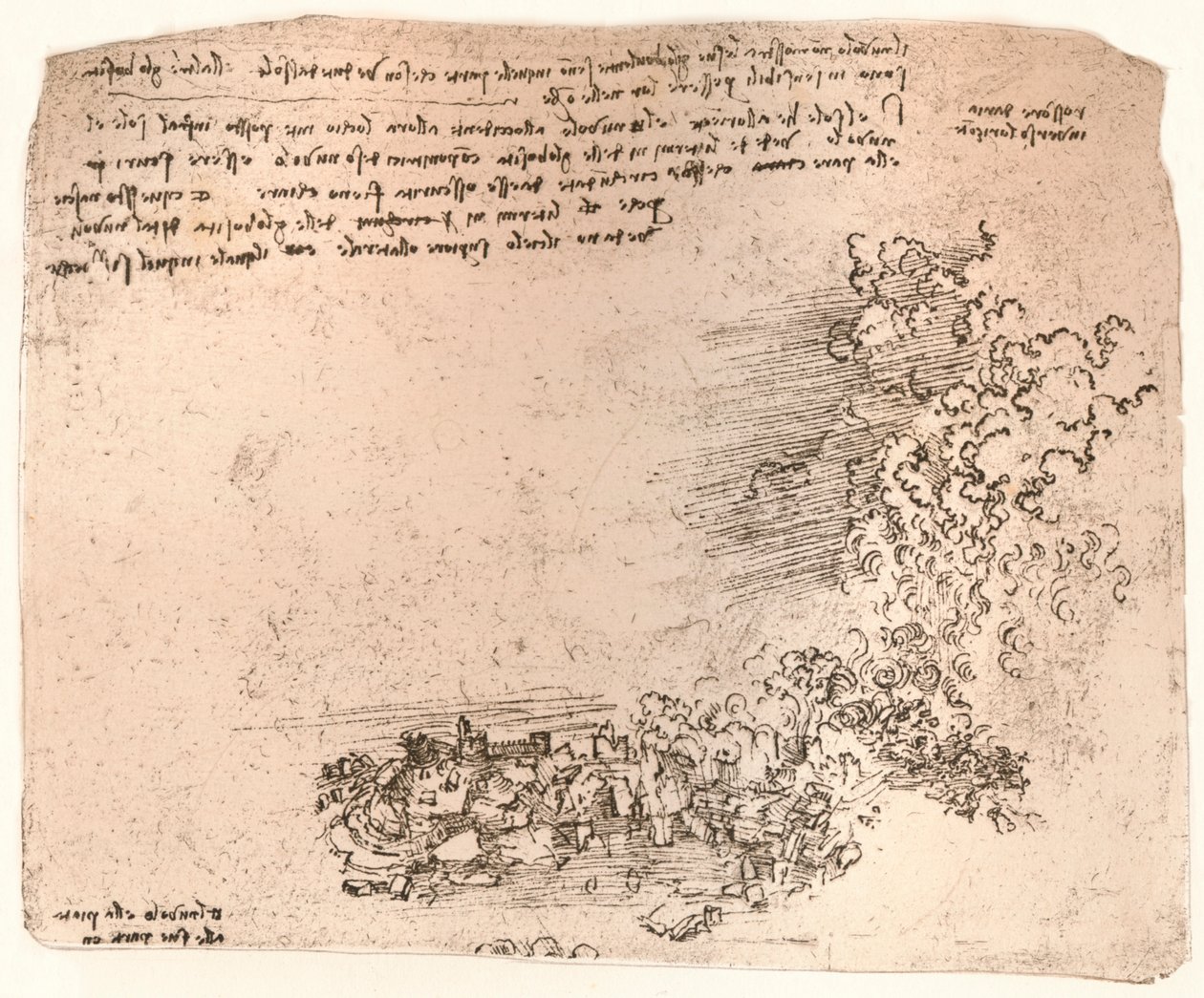 Reprezentacja zjawisk przyrodniczych, c1472-c1519 1883 autorstwa Leonardo da Vinci