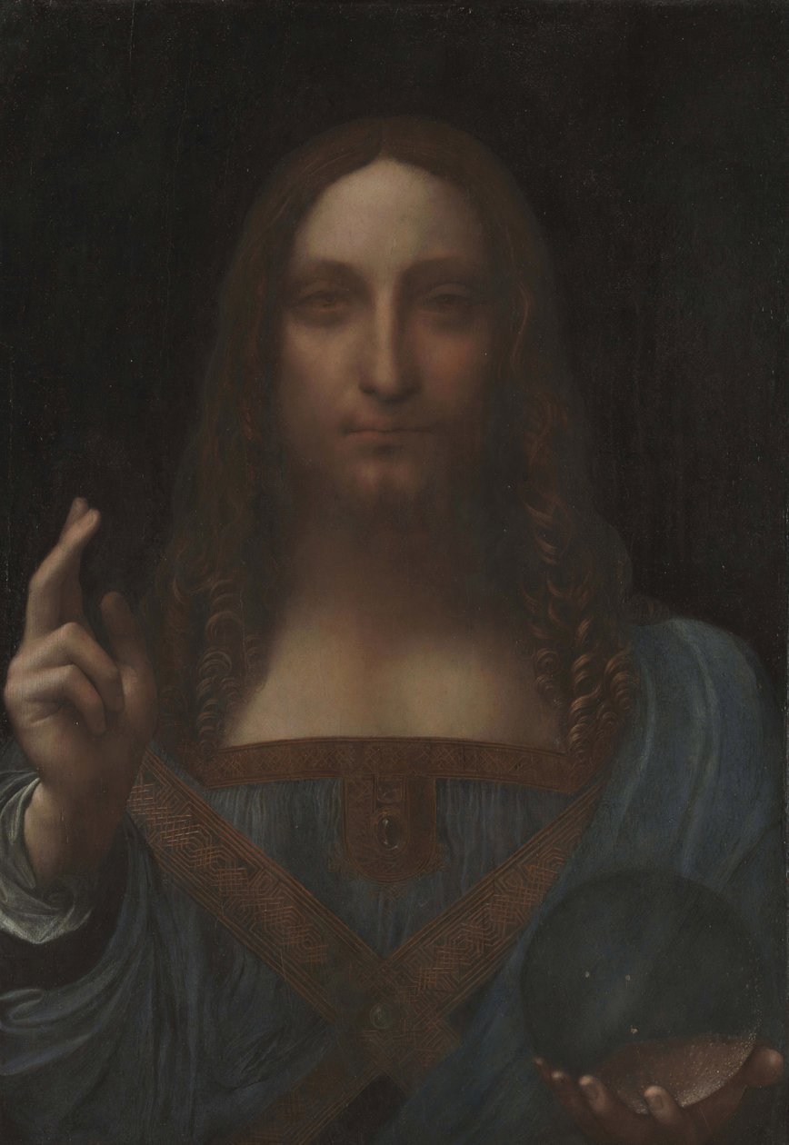 Salvator Mundi autorstwa Leonardo da Vinci
