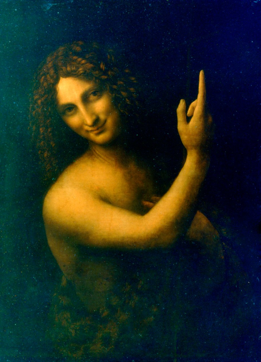 Św. Jan Chrzciciel, 1513-1516 autorstwa Leonardo da Vinci