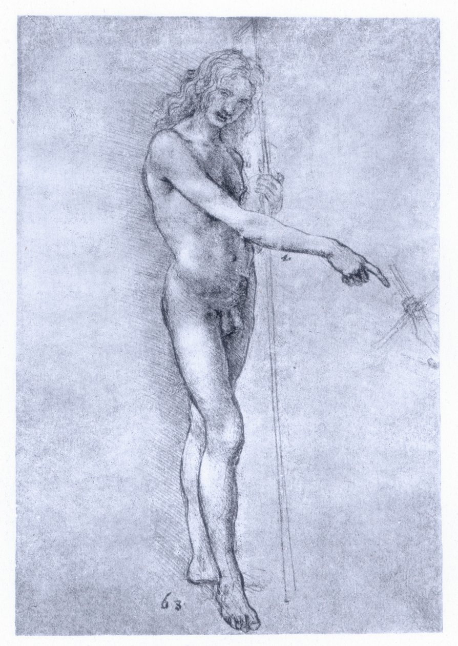 Św. Jan Chrzciciel, ok. 1478. autorstwa Leonardo da Vinci