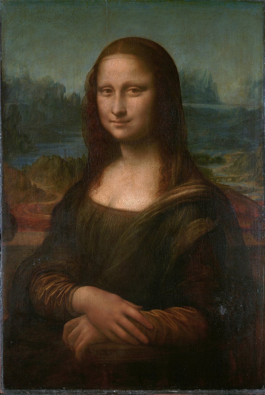 Mona Lisa (lub La Joconde, La Gioconda) autorstwa Leonardo da Vinci