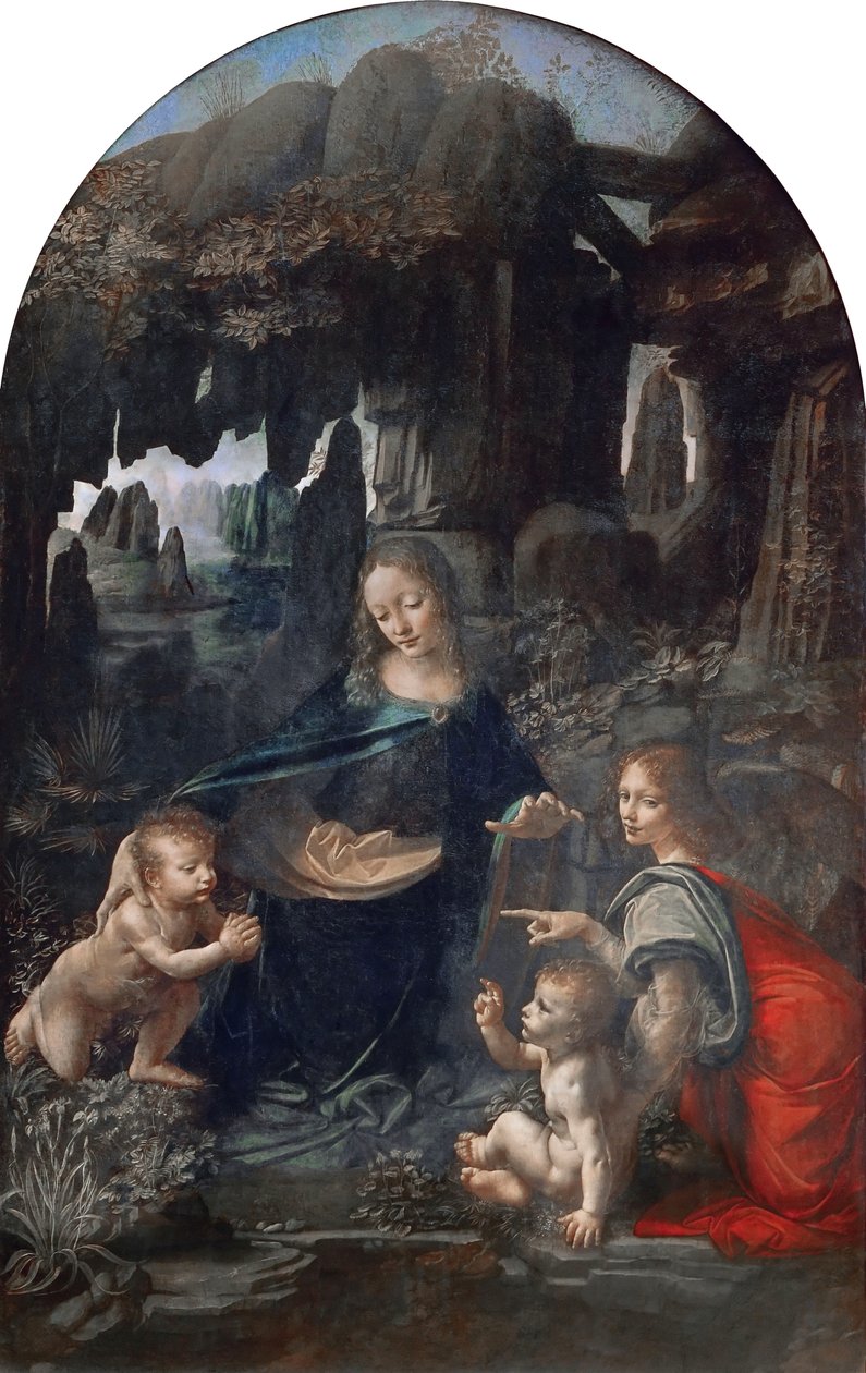 Virgin of the Rocks autorstwa Leonardo da Vinci