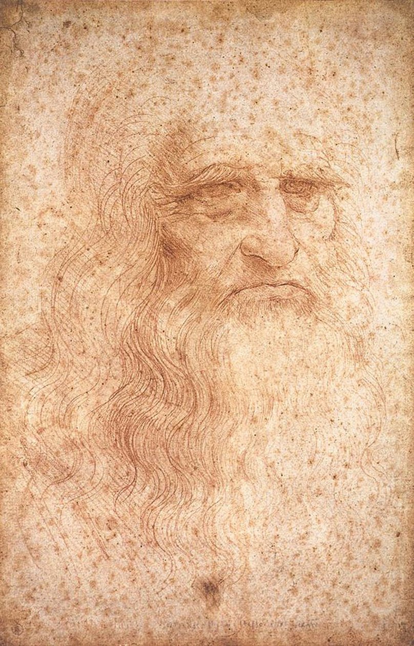 domniemany autoportret autorstwa Leonardo da Vinci