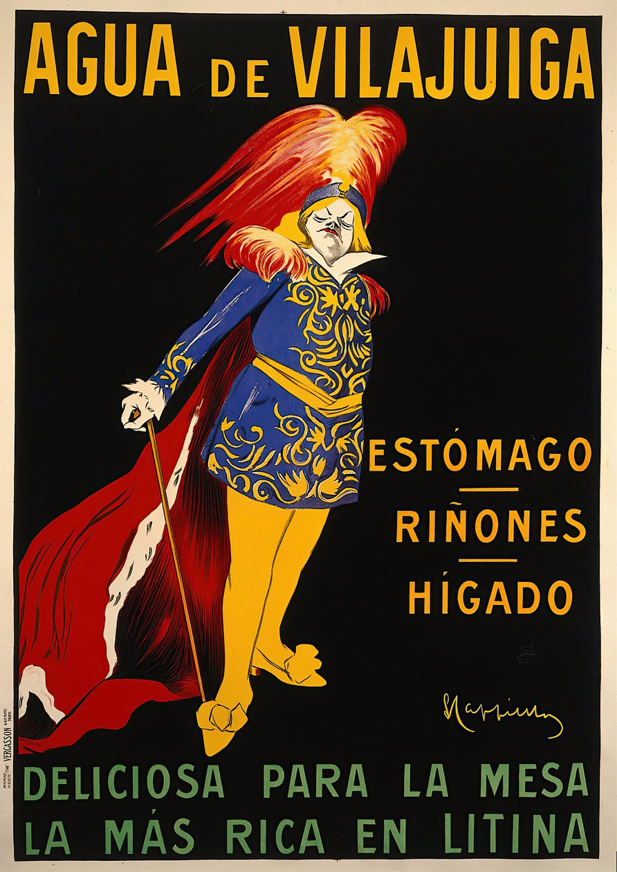 Agua de Vilajïga, ok. 1930 r. 1912 autorstwa Leonetto Cappiello