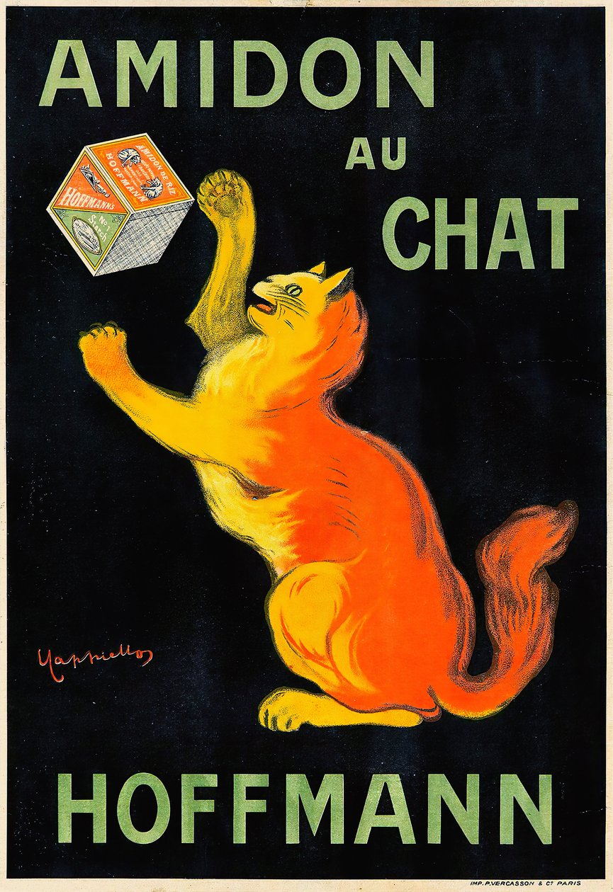 Skrobia dla kota. autorstwa Leonetto Cappiello